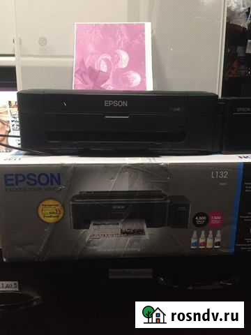 Принтер Epson L132 (13521) Омск - изображение 1