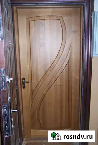 Двери межкомнатные из массива сосны Иркутск - изображение 1