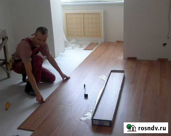 Монтаж ламината, линолеума,фанеры Нижний Новгород - изображение 1