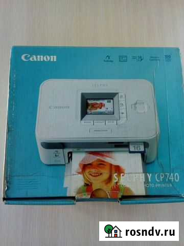 Фотопринтер Canon selphy CP740 Новокузнецк - изображение 1