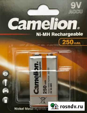 Аккумулятор 9V 250мА Самара - изображение 1