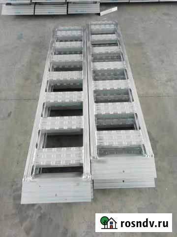 Сходни алюминиевые усиленные 3,0х0,5х5000кг Вольно-Надеждинское - изображение 1