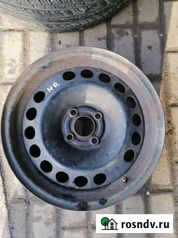 Диск железный оригинальный Rх15 на opel astra Калининград - изображение 1