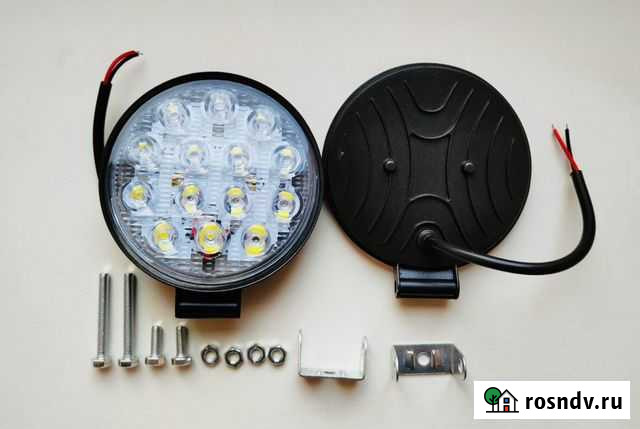 Фара светодиодная 14 диодов, 42W, металл Абакан - изображение 1