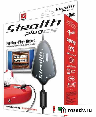 Гитарный интерфейс IK multimedia Stealthplug CS Люберцы - изображение 1