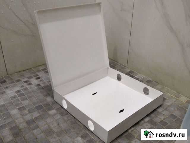 Ящик металлический 28,5 см квадратный Мурино - изображение 1