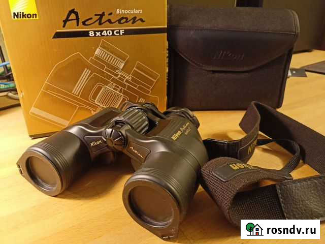Бинокль Nikon Action 8x40 CF 8.2, 7216, отл сост Санкт-Петербург - изображение 1