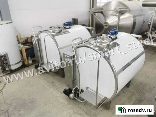 Охладитель молока 2000л,танк закрытый Чебоксары - изображение 1