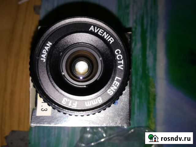 Обьектив для камер наблюдения Avenir Железногорск - изображение 1