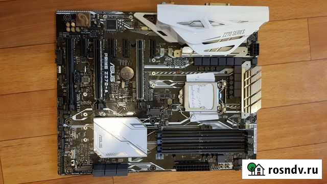 Материнская плата полудохлая z270a Красноярск - изображение 1