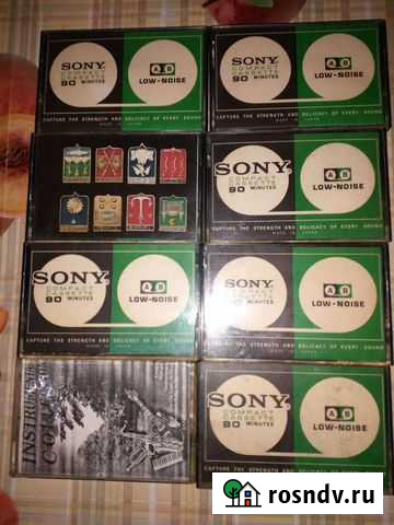 Аудио кассеты sony Красногорск - изображение 1