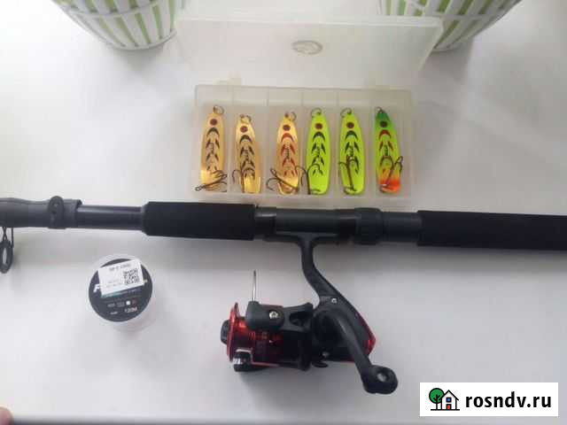 Спиннинг Axion 240 (полный комплект) Нижний Тагил - изображение 1