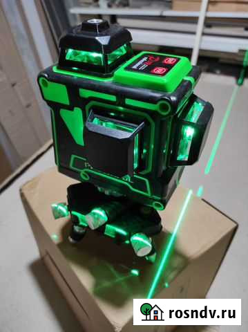 Лазерный уровень paowafol 12 лин 360+штатив Супонево - изображение 1