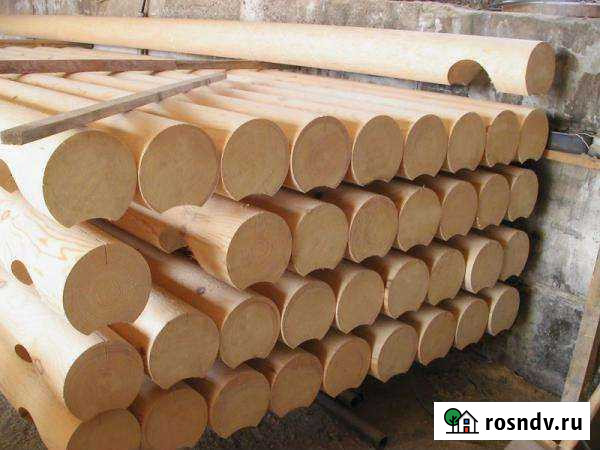 Оцилиндрованное бревно от производителя Владимир - изображение 1