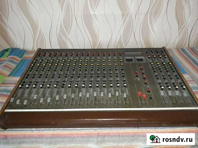 Микшерный пульт 16 каналов Электроника пм-03. Вход Сочи - изображение 1