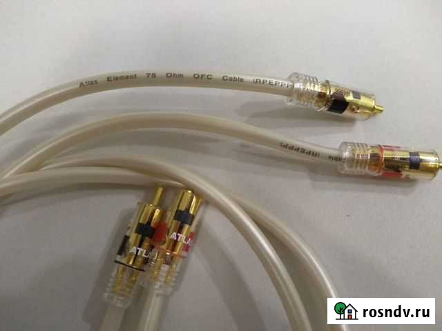 Межблочный кабель Atlas Element - 1 м Рязань - изображение 1