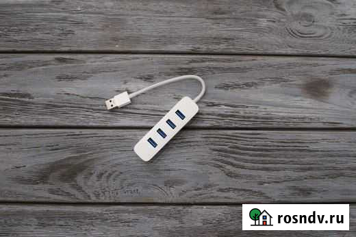 Разветвитель Xiaomi Hub USB 3.0/USB-C 4 Ports Кемерово - изображение 1
