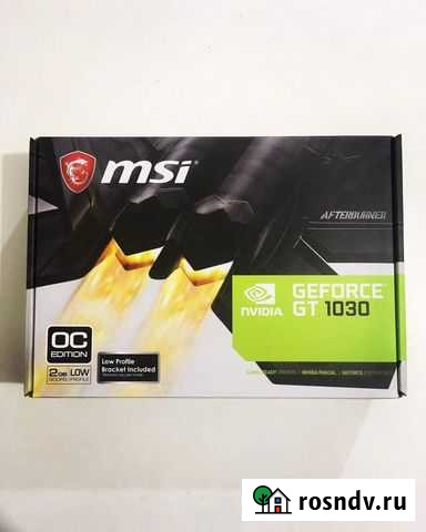 Видеокарта GT 1030 gddr5 Хасавюрт - изображение 1