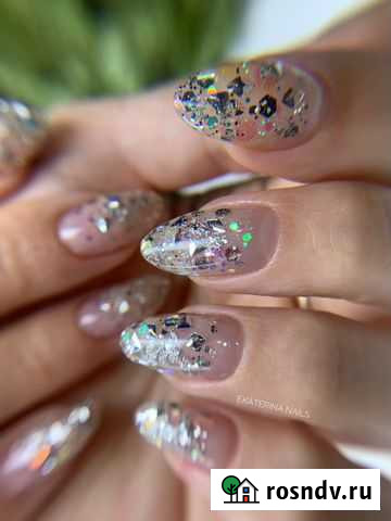 Маникюр, укрепление натуральных ногтей,наращивание Елец - изображение 1