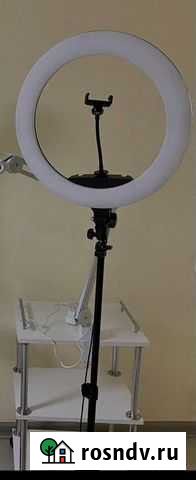 Кольцевая лампа 45 см со штативом Курган - изображение 1