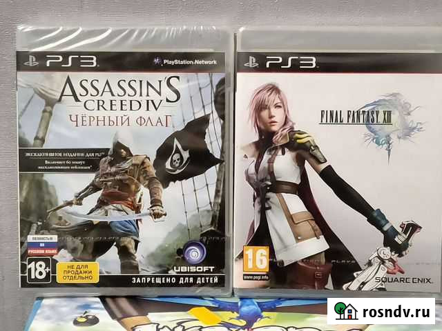 PS3/Assassins creed Black Flag/Final Fantasy xiii Красногорск - изображение 1