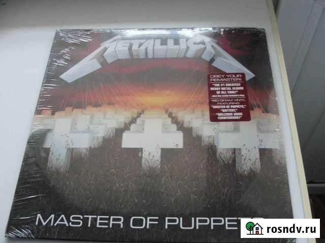 Виниловая пластинка группы metallica Лесной - изображение 1