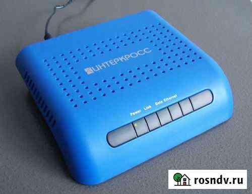 Adsl модем интеркросс Юрга