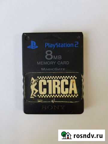PS2 Memory card 8mb Оригинал (чип Samsung) Саратов - изображение 1