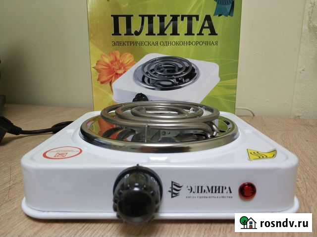 Электрическая плита 1 конфорка спираль Новосибирск - изображение 1