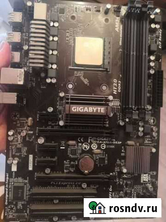 Материнская плата gigabyte ga-970a Новокузнецк - изображение 1