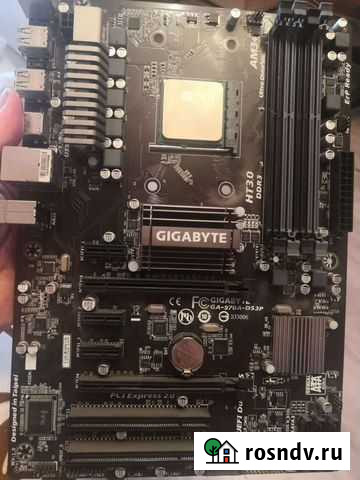 Материнская плата gigabyte ga-970a Новокузнецк - изображение 1