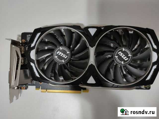 Видеокарта MSI Armor GeForce GTX1060 3Gb Энгельс - изображение 1