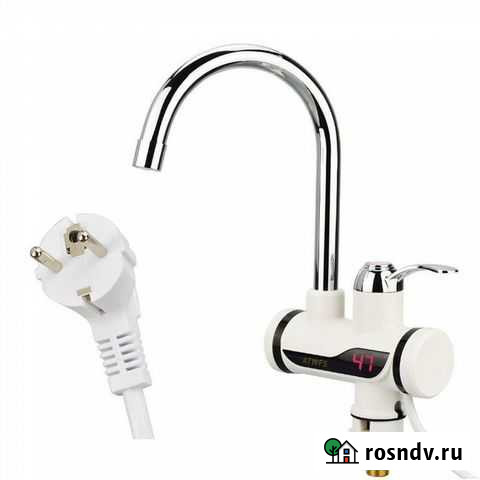 Проточный водонагреватель большой 3000Вт Курган - изображение 1