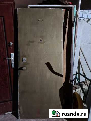 Дверь входная металлическая бу из толстого металл Севастополь - изображение 1