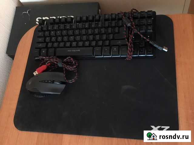 Игровые клавиатура мышь коврик Благовещенск - изображение 1