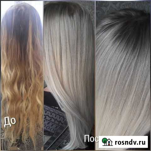 Мелирование, шатуш, балаяж, AirTouch, смывка Челябинск - изображение 1