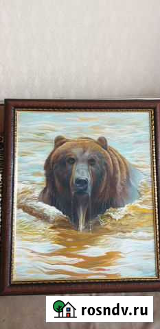 Картина маслом на холсте Тюмень - изображение 1