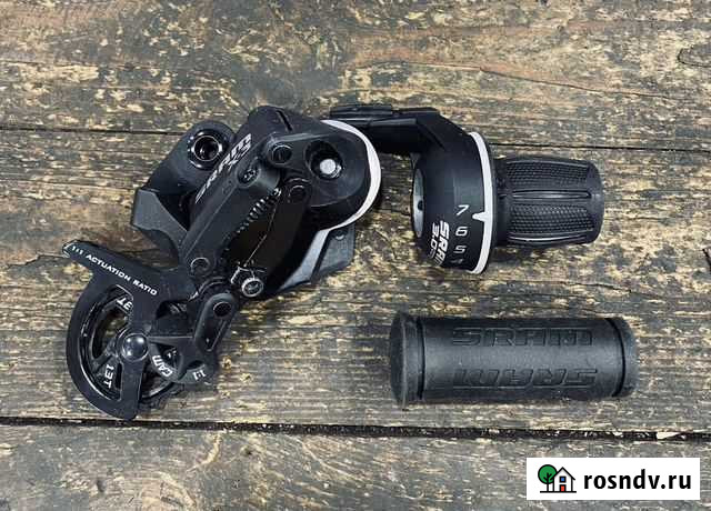 Грипшифт Sram 3.0 Comp и переключатель Sram x-3 7s Вологда - изображение 1
