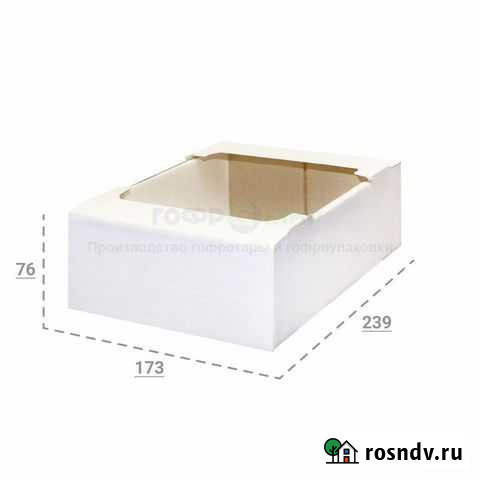 Кондитерский картонный лоток Химки - изображение 1