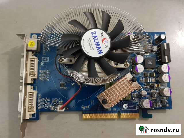 Видеокарта AGP GeForce GT6600 128mb Энгельс - изображение 1