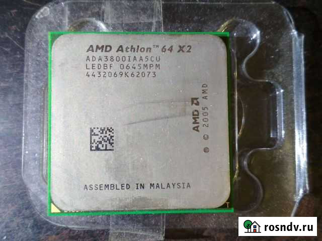 Процессор AMD Athlon 64 X2 3800+Socket AM2 Пермь - изображение 1