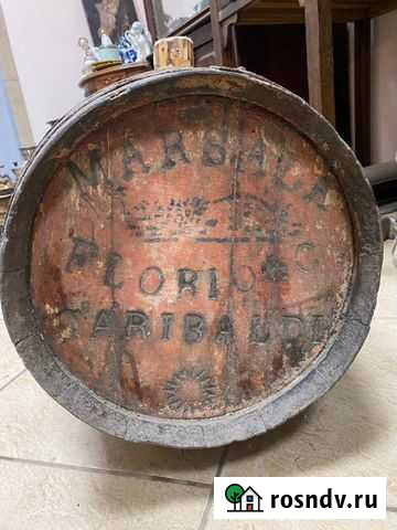 Бочонок из под Вина marsala garibaldi Италия. 19 в Боровичи - изображение 1