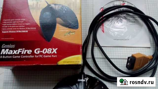 Ретро геймпад для компьютера Genius MaxFire G-08X Екатеринбург - изображение 1