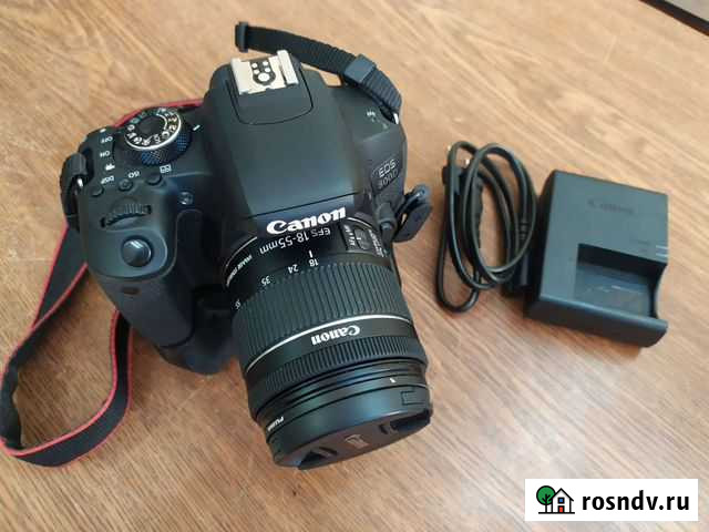 Зеркальный фотоаппарат canon EOS 800 D KIT 18-55mm Кострома - изображение 1
