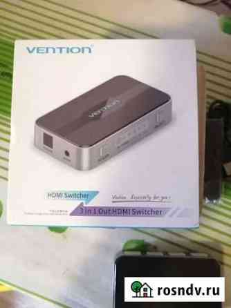 Vention 4K hdmi переключатель 3 в 1 Нефтекамск