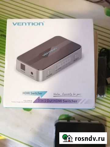 Vention 4K hdmi переключатель 3 в 1 Нефтекамск - изображение 1
