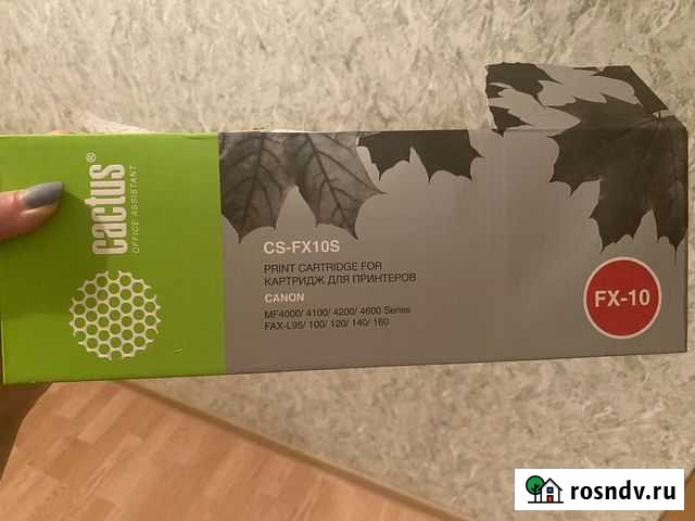 Картридж fx-10 Мурино - изображение 1