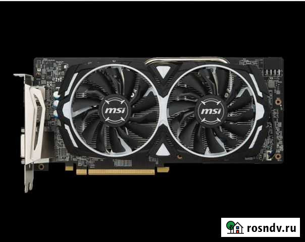 Видеокарта rx580 8gb msi armor новая Южноуральск - изображение 1