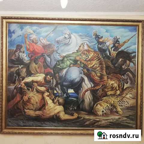 Рубенс Пауль Охота на тигров и львов Авт. копия Владимир - изображение 1