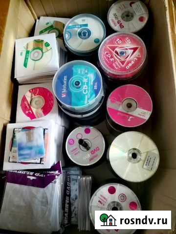 Болванки, чистые CD и DVD диски Северобайкальск - изображение 1